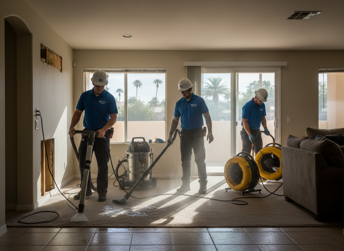 Storm Water Damage Restoration in Rio Sierra, AZ 85351