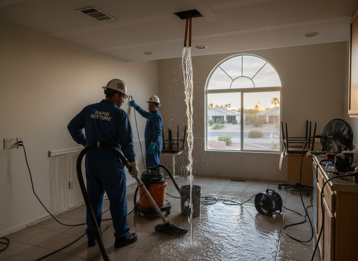 Water Damage Restoration in Deer Valley Ranch