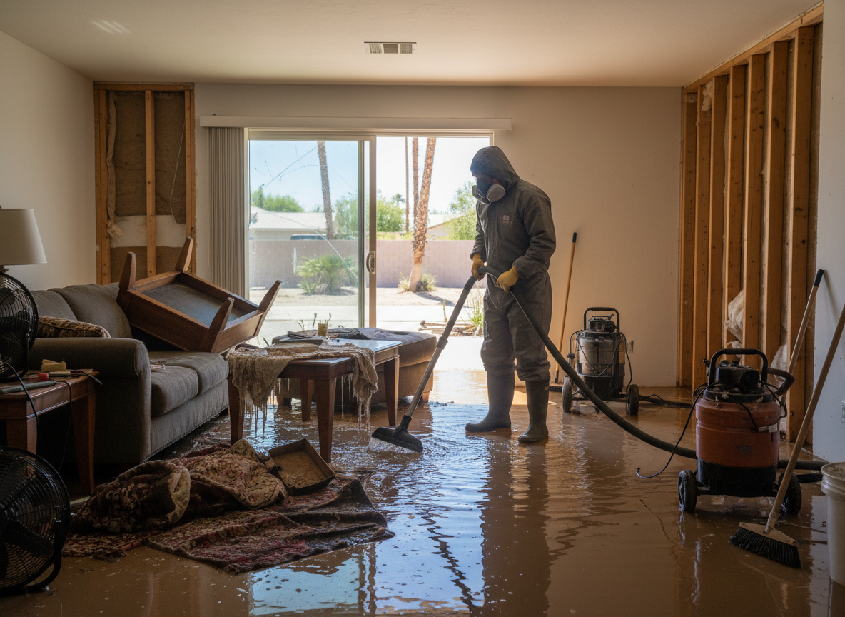 Storm Water Damage Restoration in Crossriver, AZ 85351