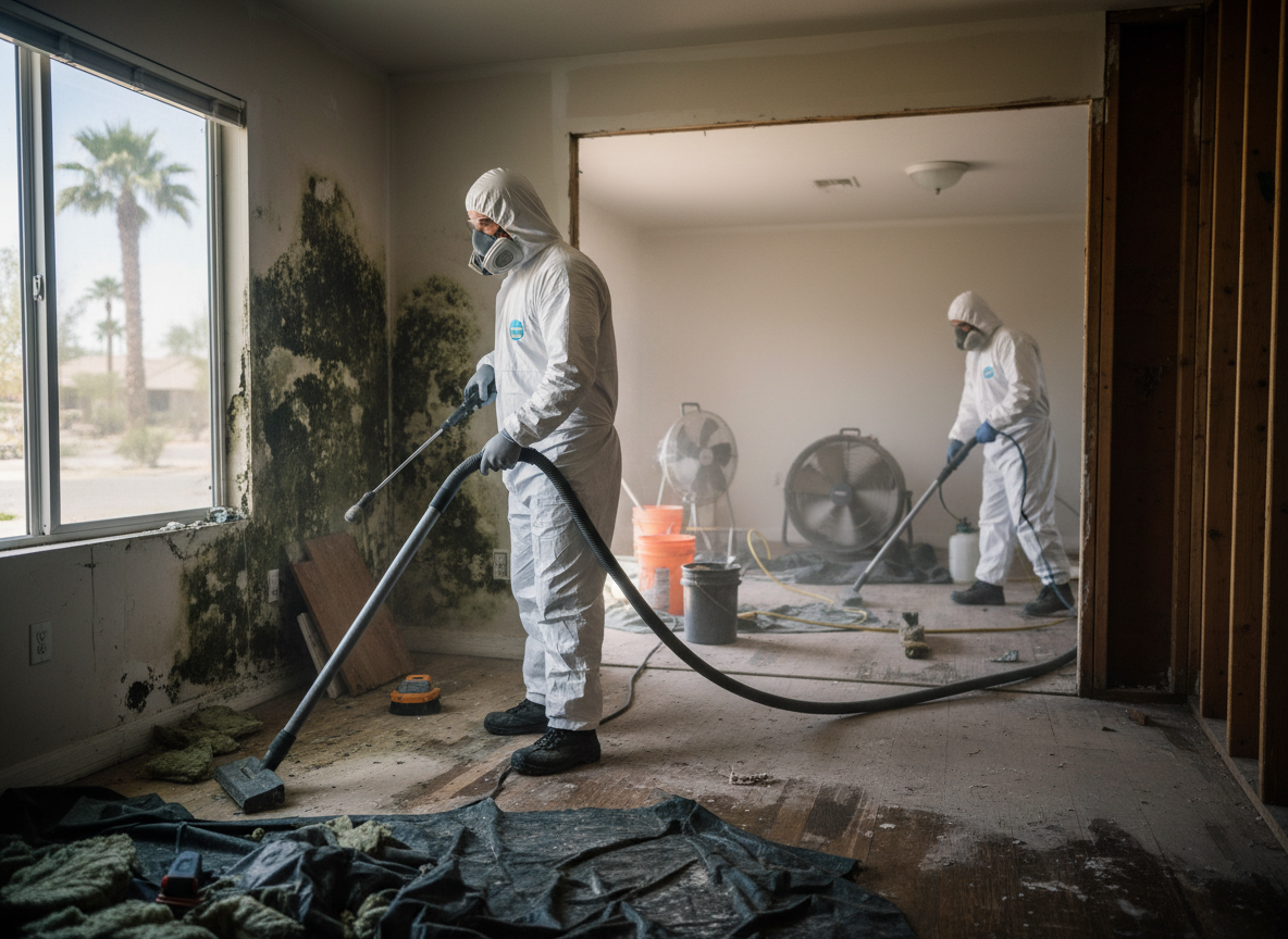 Water Damage Restoration in Newlife Annex