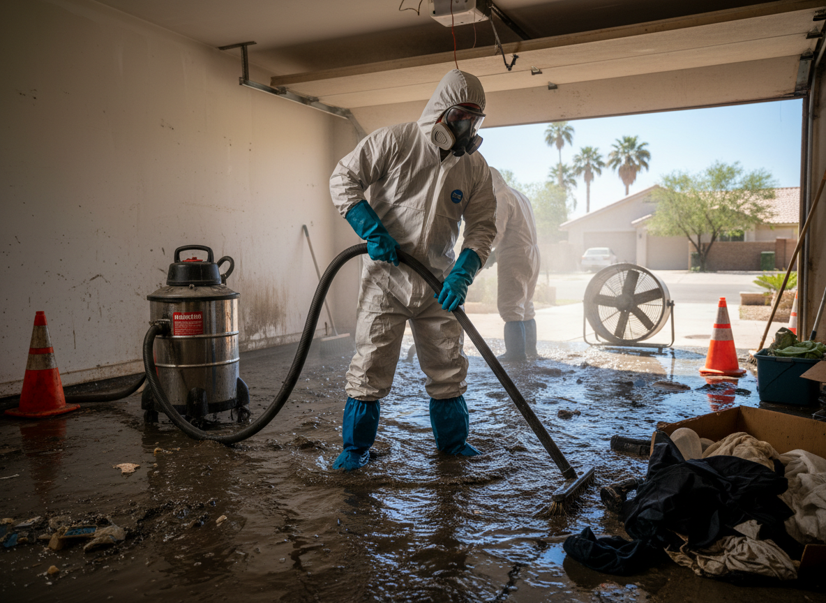 Sewage Backup Cleanup in Sun City, AZ