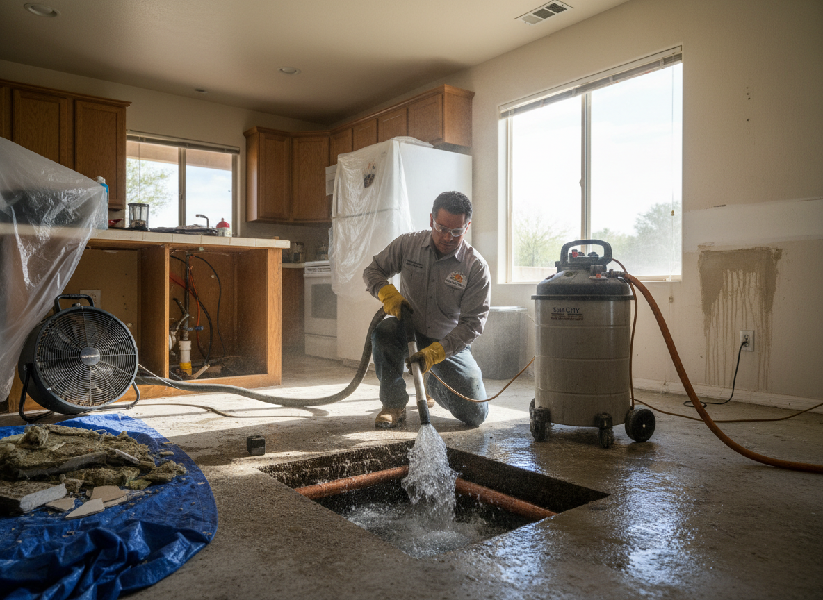 Water Damage Restoration in Crossriver