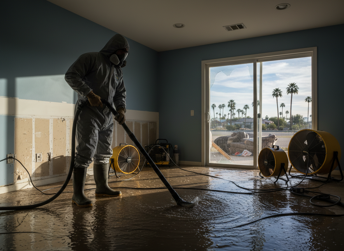 Water Damage Restoration in Rancho Estates
